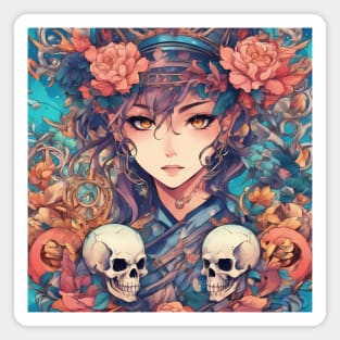Hot Skull and Anime Boy Magnet